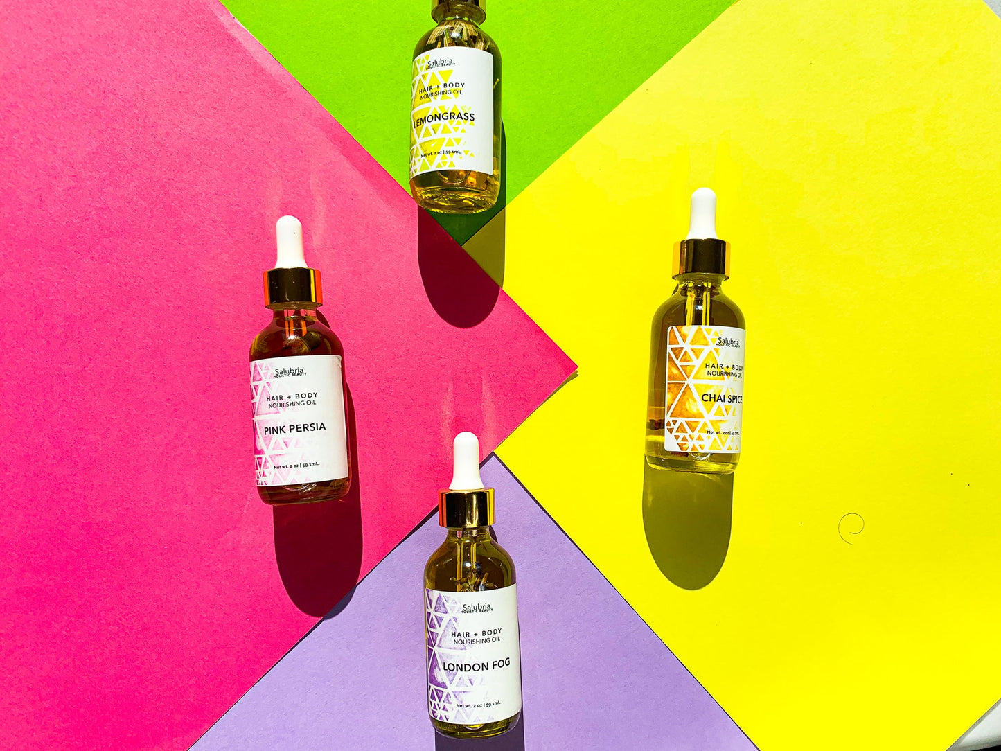 Pink Persia Hair + Body Oil