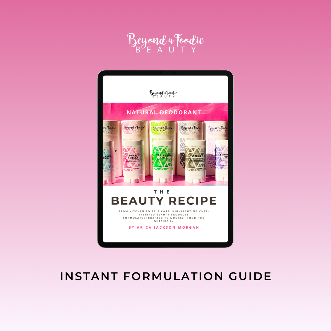 The Beauty Recipe: Natural Deodorant E Book
